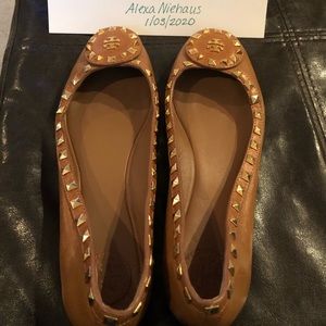 Tory Burch studded flats